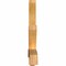 Ekena Millwork Alberta Rough Sawn Timber Gable Bracket, Western Red Cedar, 84"W x 35"H x 4"D x 4"F, 10/12 Pitch GBW084X35X0404ALB00RWR - alternate 4